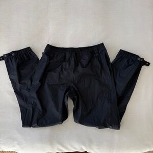 Patagonia Torrentshell Black Rain Pants- Womens S